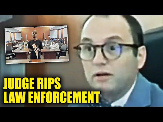 Texas Judge RIPS Law Enforcement, Leaves Them Speechless