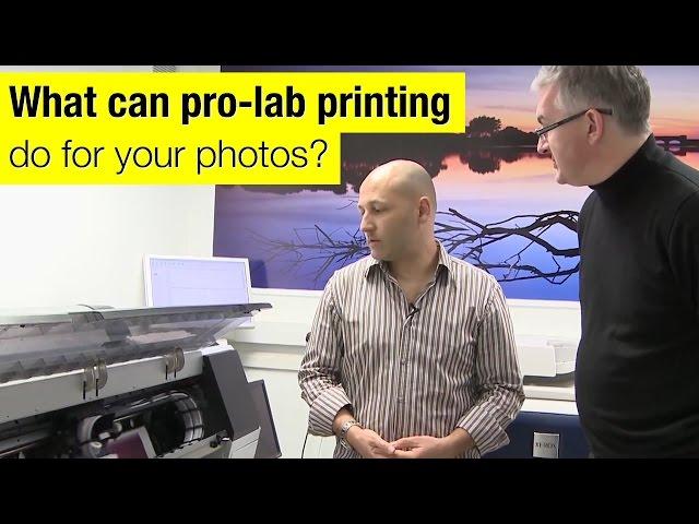 Why use a professional lab for printing your favorite photos?