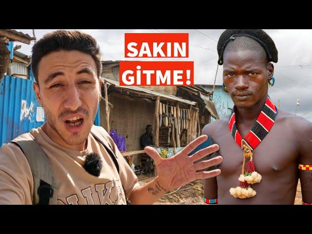 SAKIN GİTME DENİLEN Afrika'nın TEHLİKELİ ARKA SOKAKLARINA GİRDİM! ETİYOPYA!