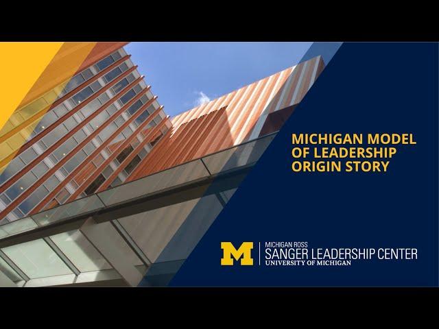 The Michigan Model of Leadership: Origins (With Robert Quinn and Kim Cameron)