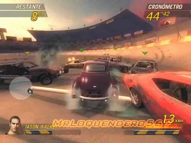 JUGANDO AL FLATOUT 2