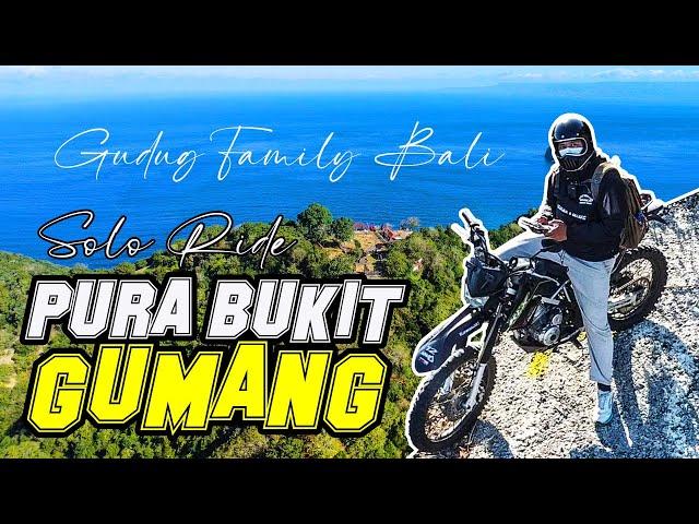 Solo Ride Puncak Bukit Pura Gumang Desa Bugbug Karangasem Bali | View Drone DJI Mini 2 SE