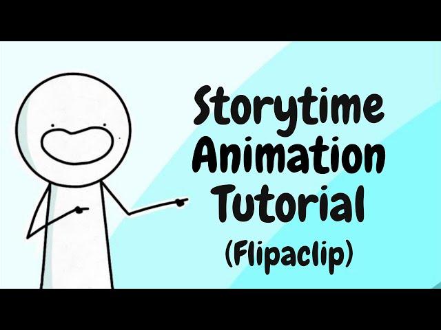How to Make a Storytime Animation on Flipaclip (Mobile Animation Tutorial)