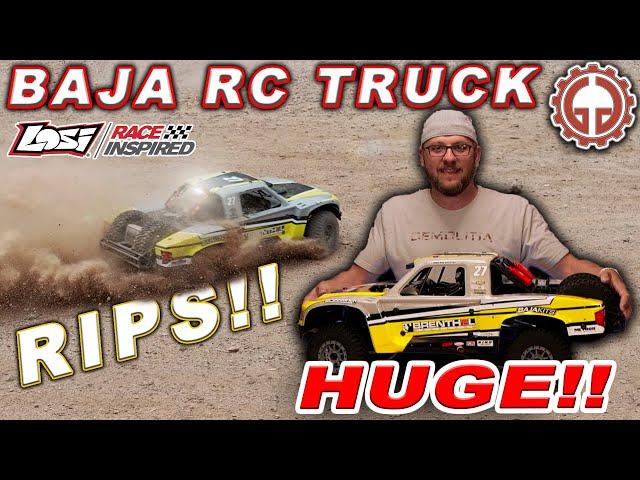 Conquer the Desert: Realistic RC Off-Roading with the Huge LOSI Baja Rey!