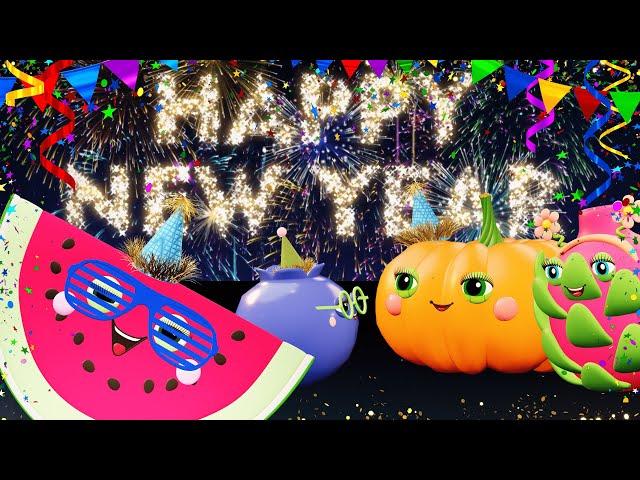 Happy New Year  New Year Celebration Party  Sensory Fun for Kids with Uplifting, Happy Music 