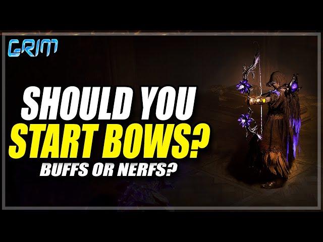 Should You League Start Bows? How Good Is The Buff? - Path of Exile 3.21 Crucible