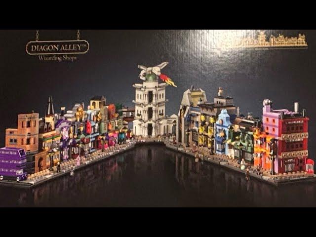 Lego Set: Harry Potter - Diagon Ally [Time-lapse]