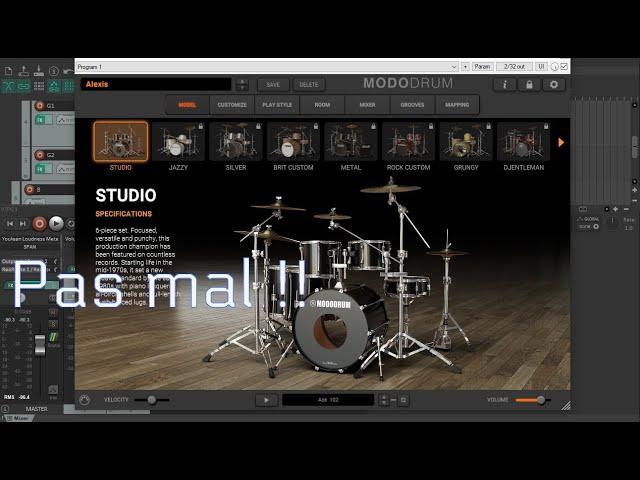 MODO DRUM CS 1.5 (free) : vraiment sympa !