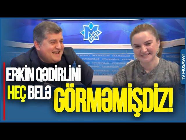 Erkin Qədirlini heç belə GÖRMƏMİŞDİZ! - qəhqəhə dolu MÜSAHİBƏDƏN ƏN GÜLMƏLi  ANLAR