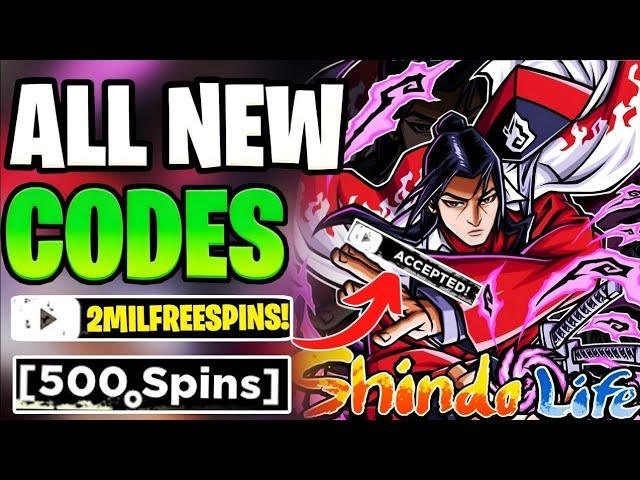 ️WINTER UPDATE️ALL WORKING CODES FOR SHINDO LIFE 2 IN 2024 - ROBLOX SHINDO LIFE 2 CODES