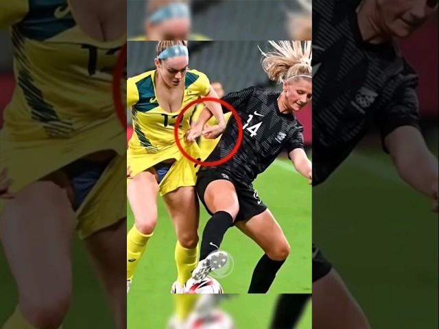  The Crazy Moments in Women's Football #shorts