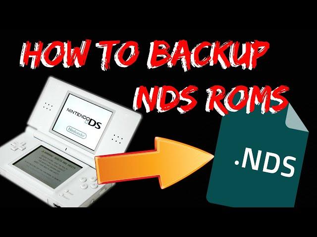 2021 How to Backup Nintendo DS Game Roms Using Wood Dumper