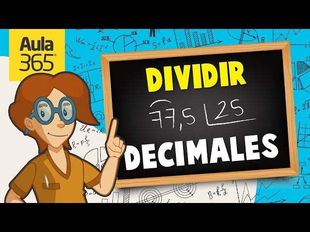 ¿Cómo dividir decimales? | Videos educativos Aula365