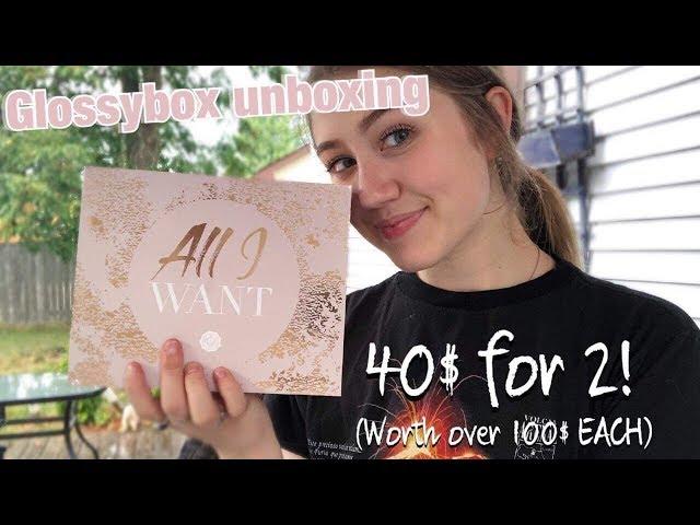 GLOSSYBOX ALL I WANT Mystery Box Unboxing And Review