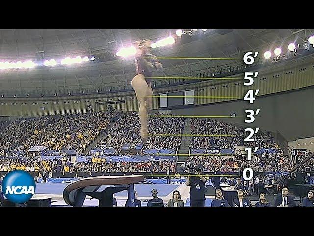 Oklahoma's Brenna Dowell's 2019 Championship-best vault to cap Sooner career