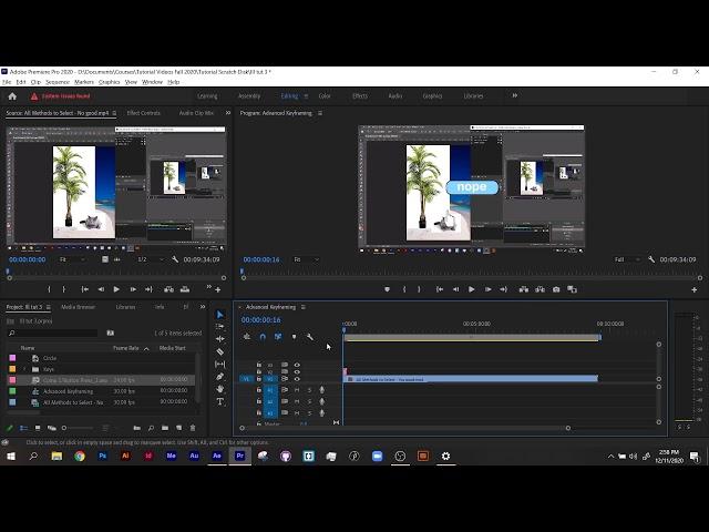 After Effects Composition import into Premiere