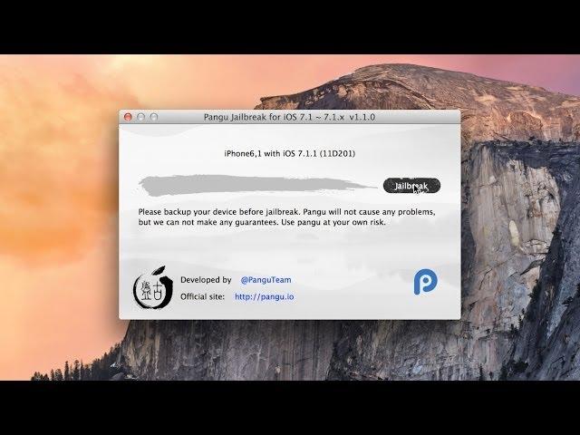 How to Jailbreak iOS 7.1 - iOS 7.1.1 Untethered with Pangu!