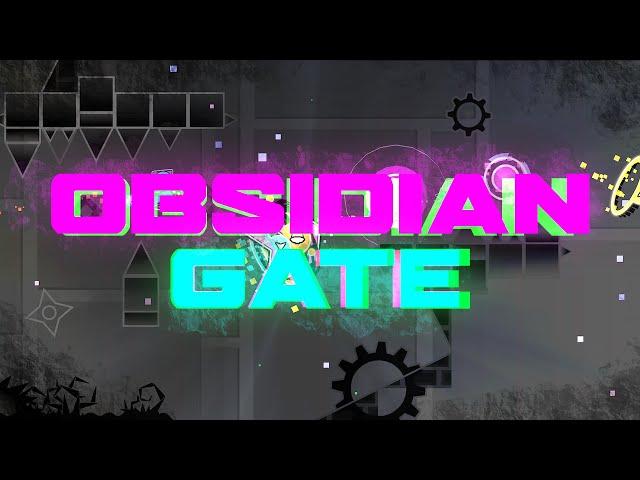 "Obsidian Gate" by [cherry] team - Extreme Demon Layout | Geometry Dash 2.2