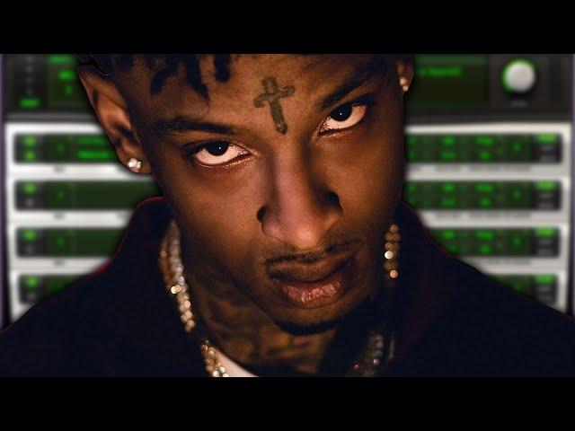 How to DARK 21 SAVAGE type beat (fl studio 24 tutorial)