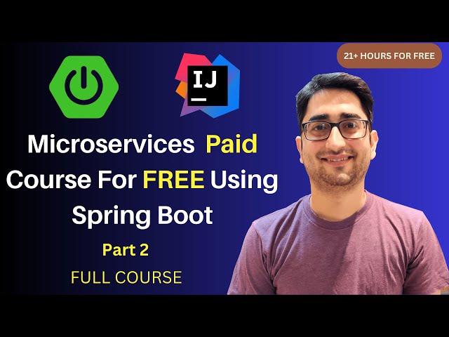 [2024] Java Spring Boot Microservices with k8s, Docker, AWS | Monolithic to Microservices [PART 2]