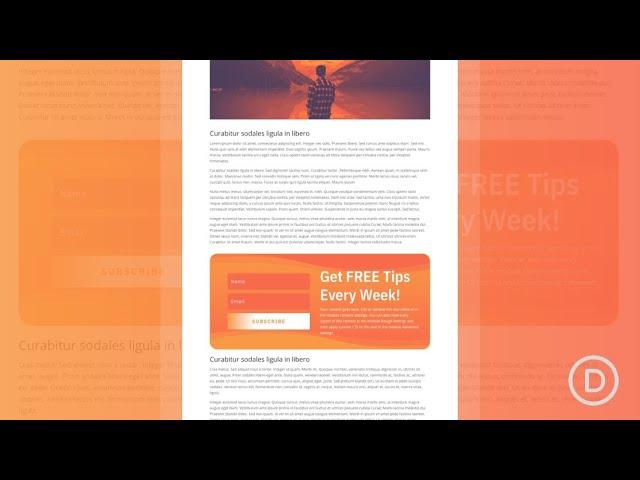 How to Add a Divi Email Optin to Your Gutenberg Blog Post