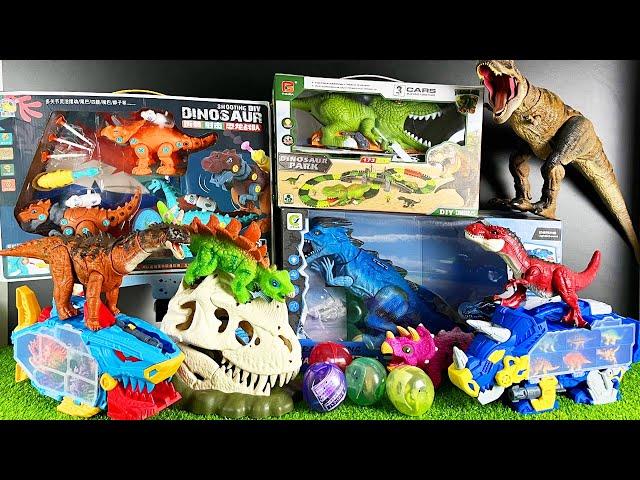 Jurassic World Unboxing Review Dinosaur Triceratops T Rex Hammond Collection Shark Dinosaur Head