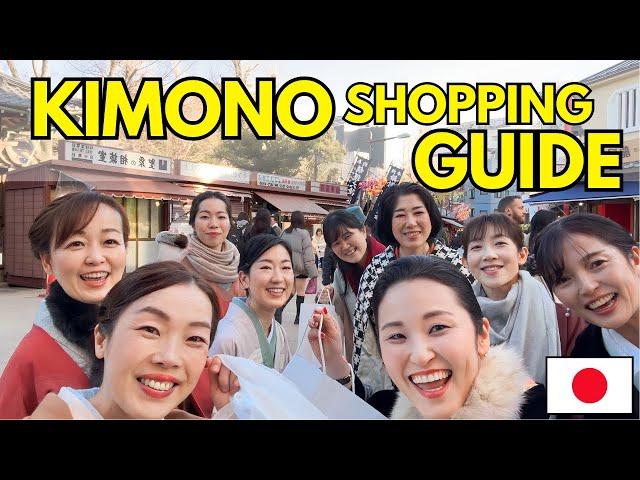 Guide to Shopping at Japanese Kimono Recycle Stores: find your perfect Kimono Genre and Price Range