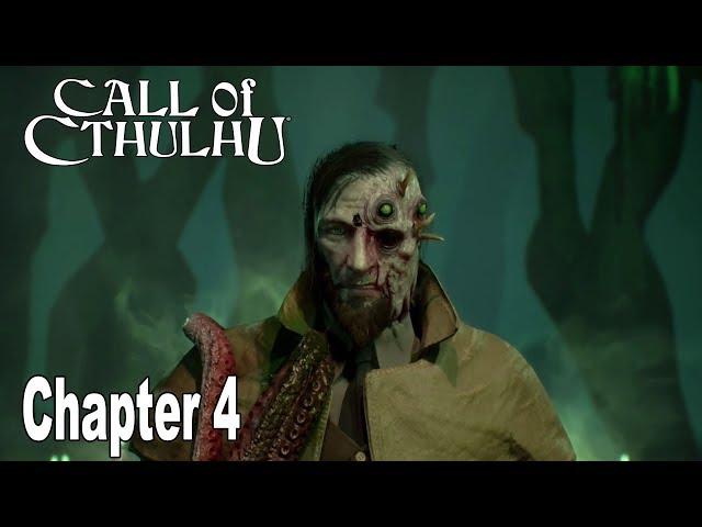 Call of Cthulhu: The Official Video Game - Chapter 4 Walkthrough [HD 1080P]