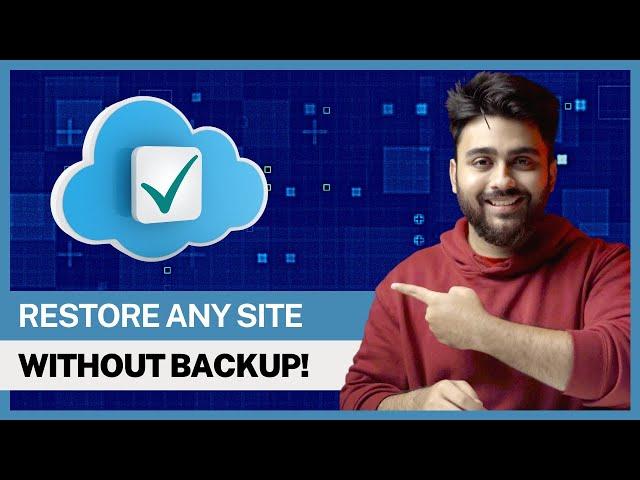 How to restore websites without backups