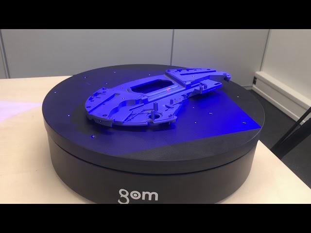 GOM ATOS Q review - Semi-automated 3D scanning