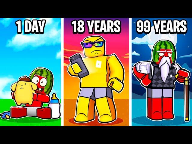 Every SECOND You GET OLDER in Roblox