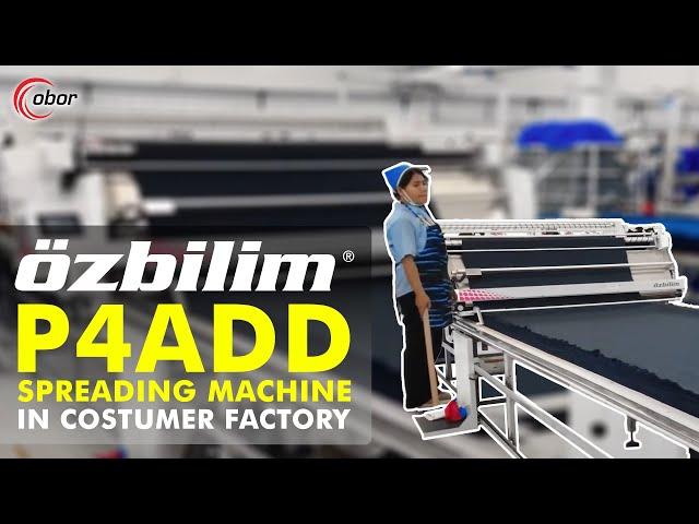 OZBILIM P4ADD SPREADING MACHINE IN ACTION IN INDONESIA