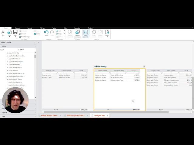 TBM : Apptio Model Report Intro and Example