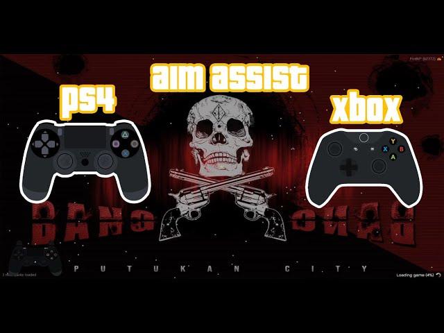 Aim Assist tutorial Xbox/Ps4 Controller on Fivem