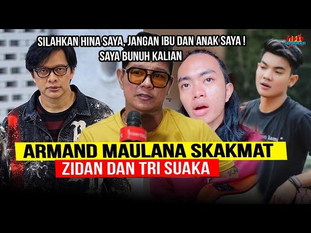 Armand Maulana SKAKMAT Trisuaka Dan Zidan ! Andika Kangen Band Berikan Tanggapan - Zidan Minta Maaf