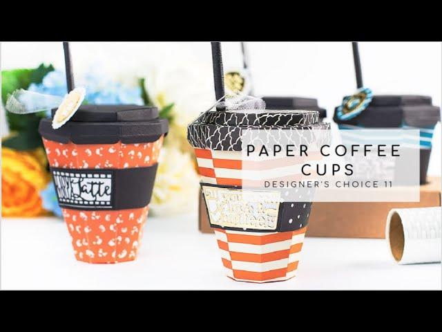 COFFEE CUP GIFT BOX Tonic Studios Designer's Choice 11