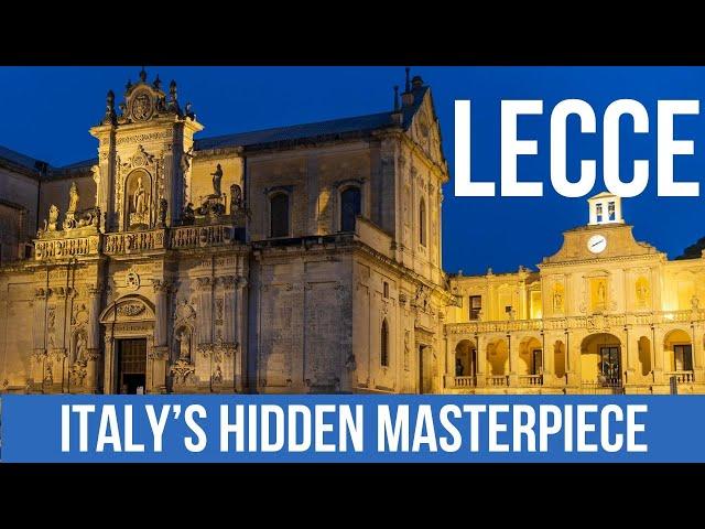 ITALY'S HIDDEN BEAUTY | Salento Region of Puglia | Lecce Italy Travel Guide