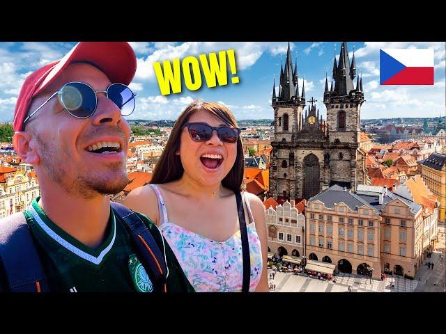 FIRST TIME IN CZECH REPUBLIC (Prague blew our minds!) 