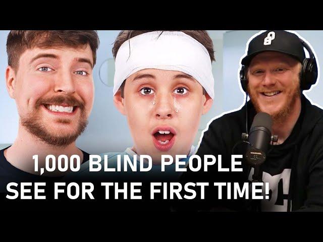 1,000 Blind People See For The First Time REACTION | OFFICE BLOKES REACT!!