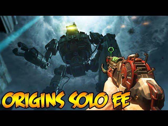 ORIGINS EASTER EGG SOLO - BLACK OPS 2 ZOMBIES EASTER EGG GAMEPLAY! (BO2 Zombies)