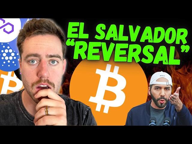 BITCOIN BREAKING - EL SALVADOR IS CHANGING THEIR BITCOIN BUYING STRATEGY!