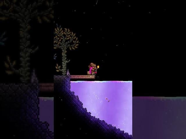 Throwing Stuff In The Shimmer - Torch - Terraria #shorts