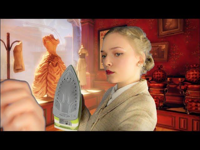 Cleaning your Suit ️ BioShock ASMR Roleplay (fabric & brush sounds)