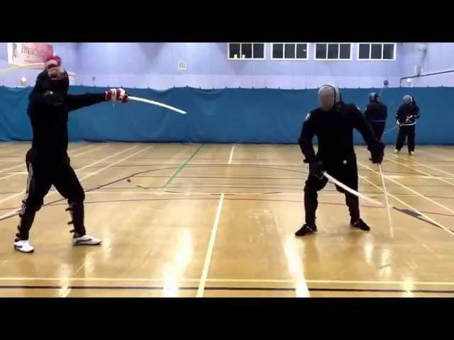 Dual wield Sabre Sparring