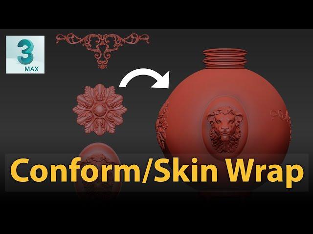 Conform & Skin Wrap | 3dsMax Tricks