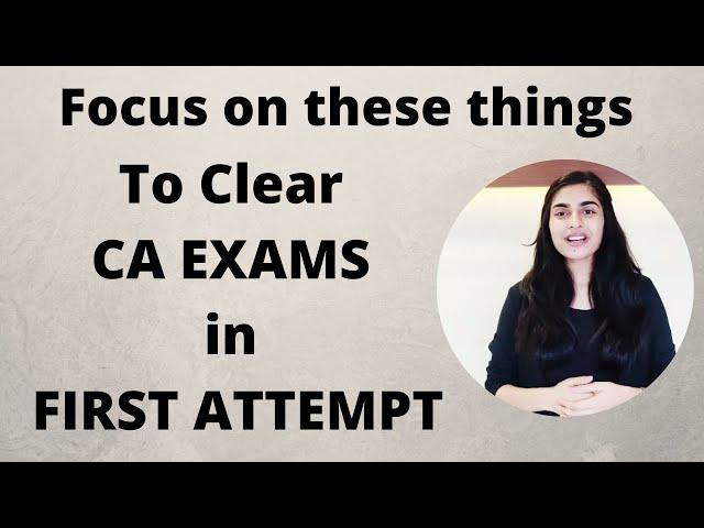 Why Do Students Fail In CA Exams ? How To Clear Exams In First Attempt