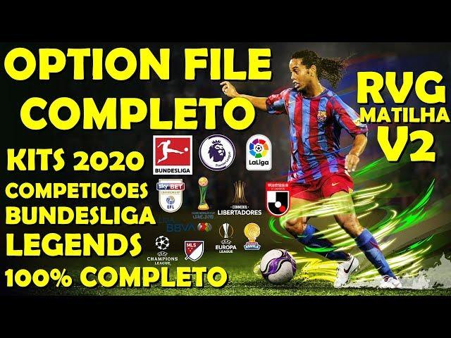 PES 2020 OPTION FULL / LEGENDS / BUDELIGA