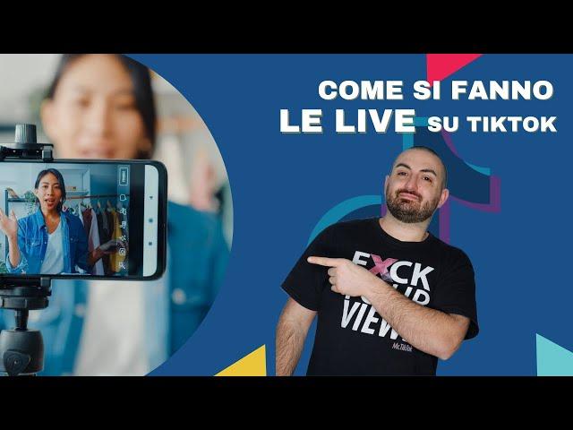 Come si FANNO LE LIVE su TikTok