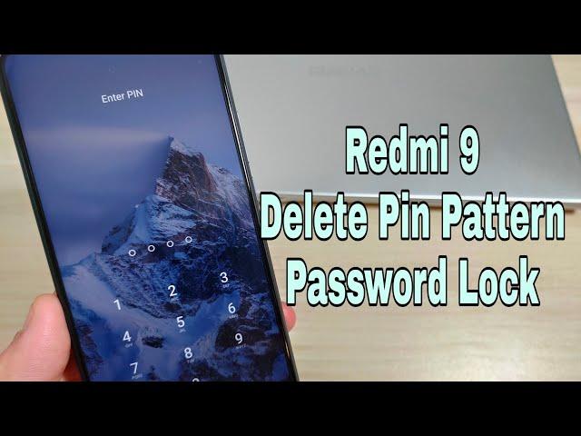 Forgot Password? Hard reset Xiaomi Redmi 9 (M2004J19G). Delete pin, pattern, password lock.