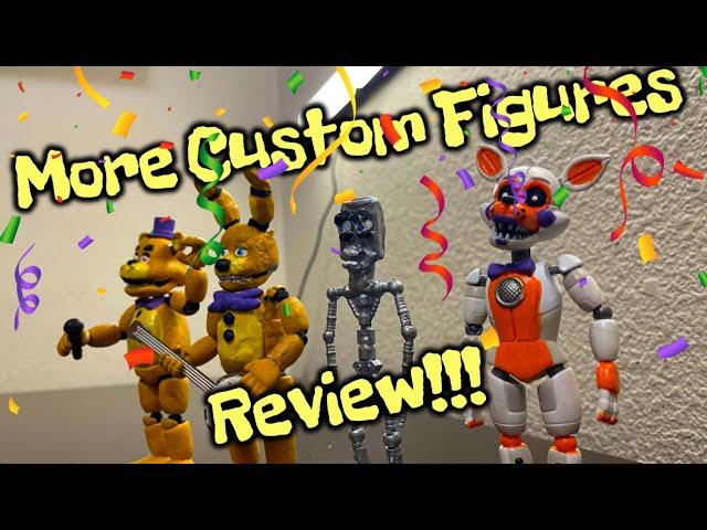 More FNaF Funko Customs Review!!!